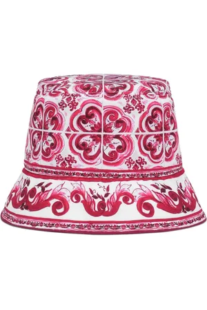 Dolce & Gabbana Bøllehat med grafisk tryk