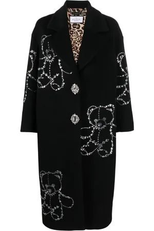 Philipp Plein Oversize Castoni bamse-frakke