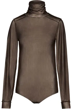 Maison Margiela Langærmet gennemsigtig bodystocking