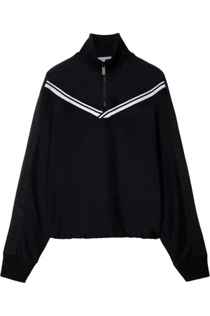 OFF-WHITE Ribbet træningsjakke med logobånd
