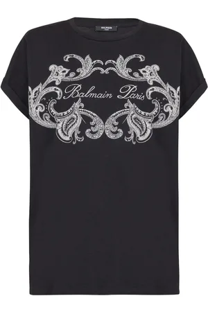 Balmain T-shirt med logotryk