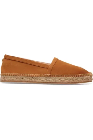 Bally Espadriller i ruskind med logo