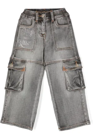 MONNALISA Jeans med krystaludsmykning