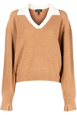 RAG&BONE Kashmirtrøje med krave