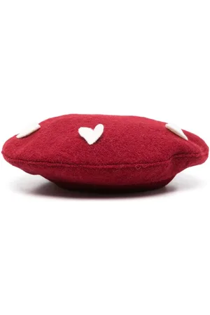 MONNALISA Beret i uld med hjertemærke