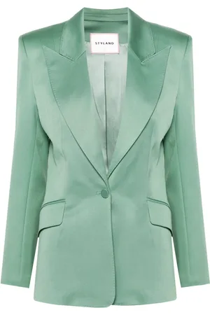 Styland Enkeltradet blazer med spidsrevers
