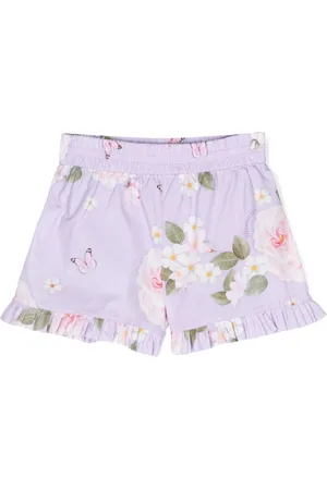 MONNALISA Shorts med plisseret kant