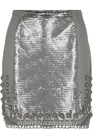 Paco rabanne Midi-nederdel med nitter