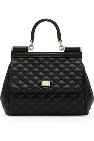 Dolce & Gabbana Quiltet Sicily håndtaske