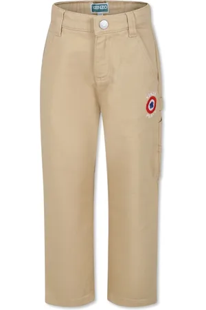 Kenzo Cargo-bukser i twill med broderet logo