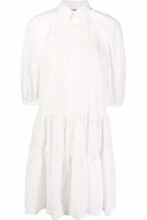 Comme des Garçons Skjortekjole med pufærmer
