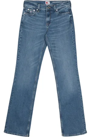 Tommy Hilfiger Maddie jeans med slitageeffekt og mellemhøj talje