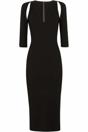 Dolce & Gabbana Mellemlang kjole med udskæringsdetalje