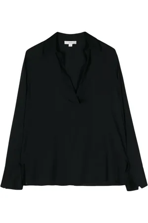 Vince Silkebluse med V-hals