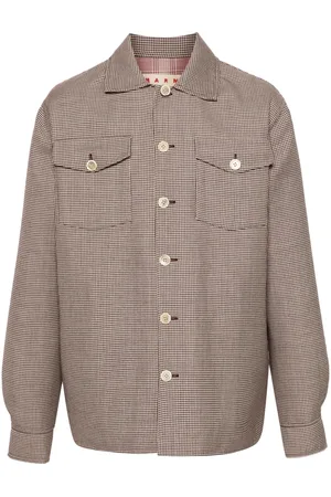 Marni Skjorte i houndstooth-jacquard