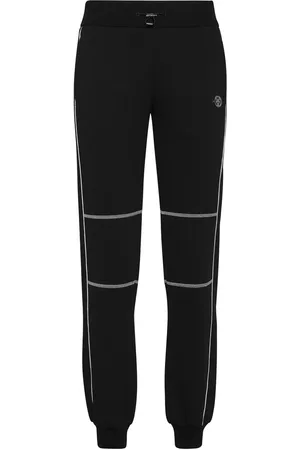 Philipp Plein Joggingbukser med logoapplikation