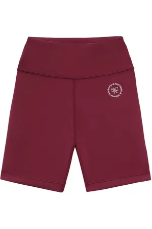 Sporty & Rich Bikershorts med logotryk