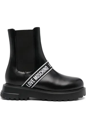Moschino Støvler med logobånd