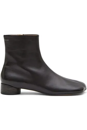 Maison Margiela Anatomic 35mm ankelstøvler i læder