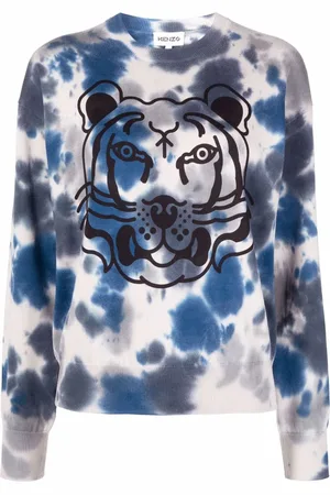 Kenzo K-Tiger sweatshirt med batiktryk