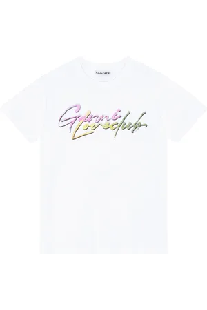 Ganni T-shirt med logotryk
