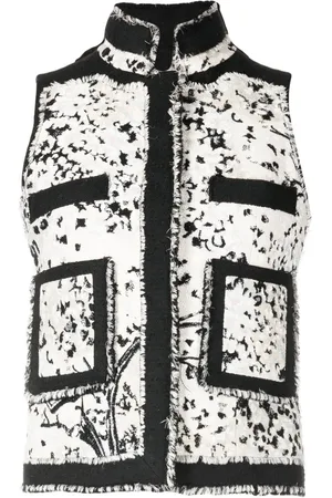 Balenciaga 2008 Runaway vest i jacquard med abstrakt mønster