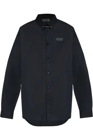 VERSACE T-shirt med logo-applikation