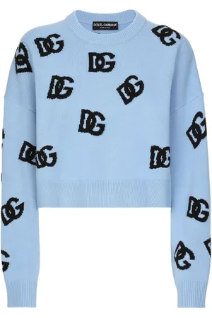 Dolce & Gabbana Sweater med broderet logo