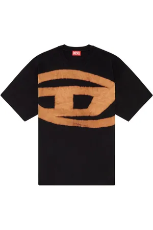 Diesel T-Boxt-Bleach T-shirt med logotryk