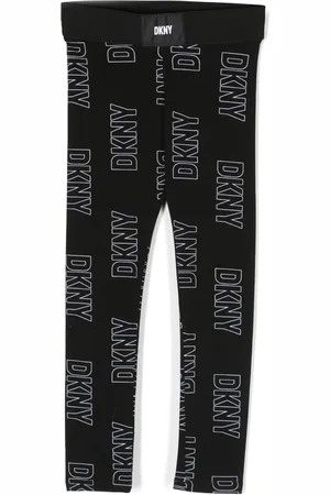 DKNY Strækbare leggings med logotryk