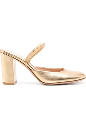 Gianvito Rossi Tivoli 85 mm mules i læder