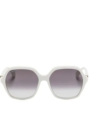 Cartier Solbriller med geometrisk stel