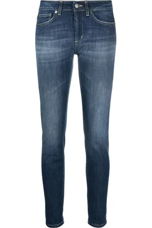Dondup Monroe skinny-jeans med lav talje