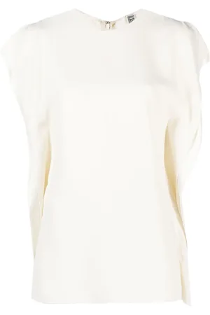 Totême T-shirt med slids i ærmerne