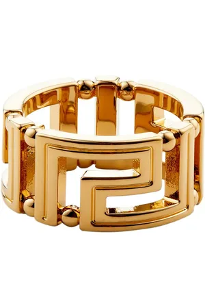 VERSACE Ring med greca-udskæringsdetalje