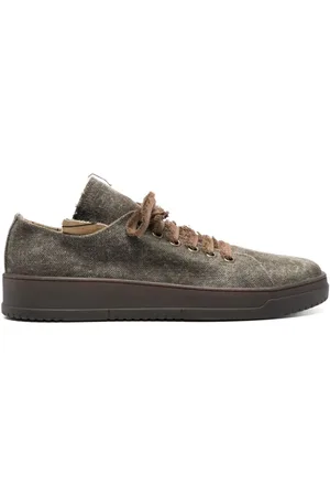 UMA WANG Sneakers med rund tå og slitageeffekt