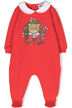 Moschino Pyjamas i strækbar bomuld med bamsetryk