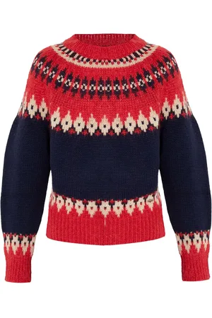 Dsquared2 Sweater med geometrisk mønster