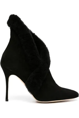 Manolo Blahnik Nestanu 105mm ruskindsstøvler