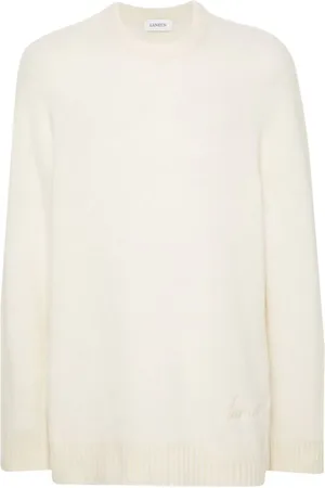 LANEUS Sweater med logo-broderi