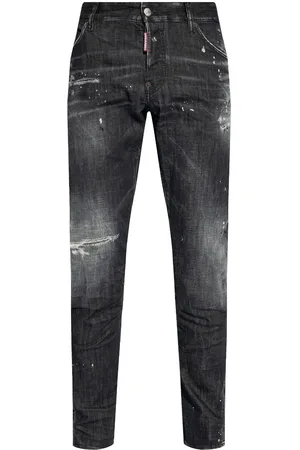 Dsquared2 Skinny-jeans med slitageeffekt