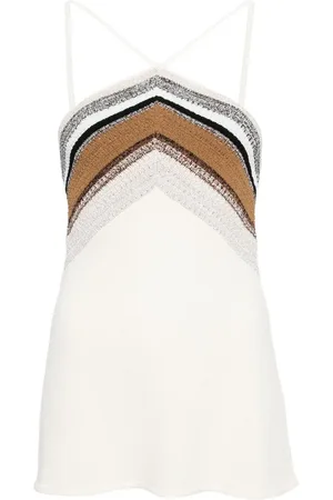 Proenza Schouler Bella top med halterneck