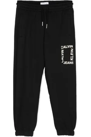 Calvin Klein Joggingbukser med flock-logo