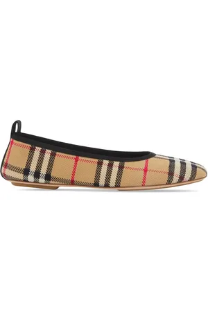 Burberry Vintage-ternede ballerinaer