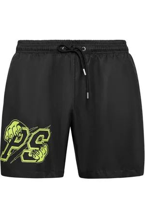 Philipp Plein Badeshorts med logotryk