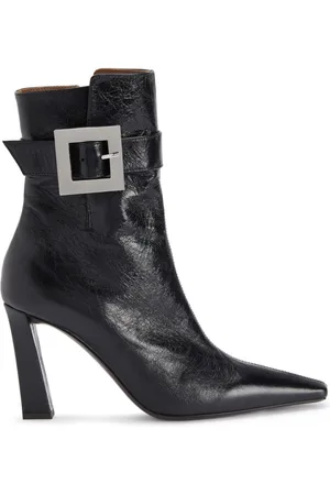 Giuseppe Zanotti Seattle ankelstøvler i læder med spænde