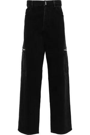 Givenchy Jeans med lige ben og logotryk