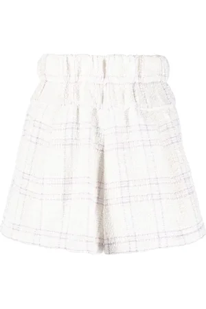 IRO Højtaljede shorts i tweed