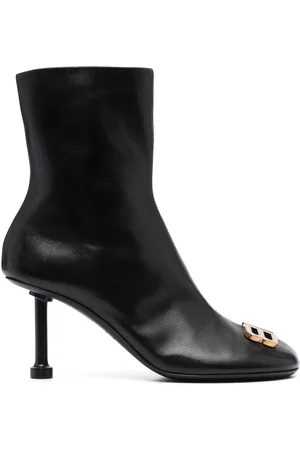Balenciaga Groupie Bootie 80mm støvler i læder