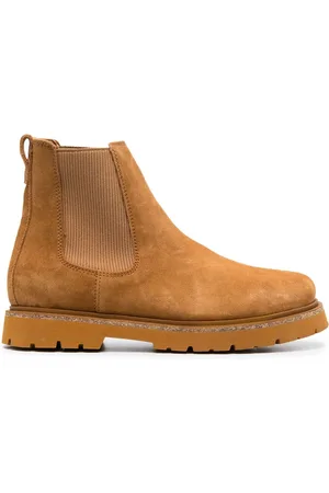 Birkenstock Boston træsko i ruskind